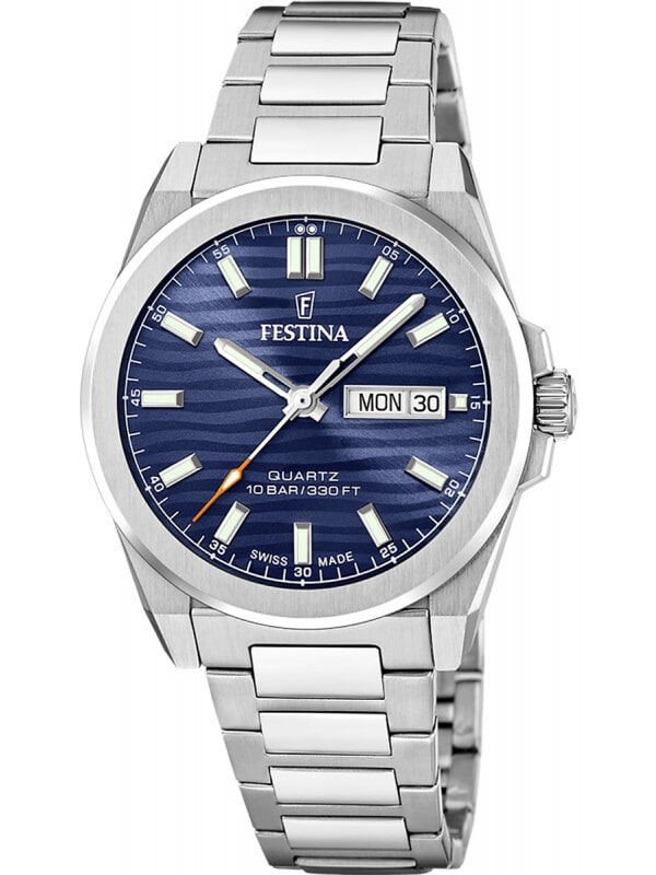 Festina F20073/2 CLASSIQUES ACIER Herren Uhr