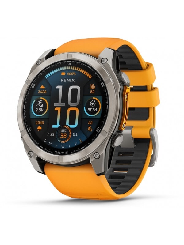 Garmin 010-02905-11 Fenix 8 – 51 mm AMOLED Herren Uhr