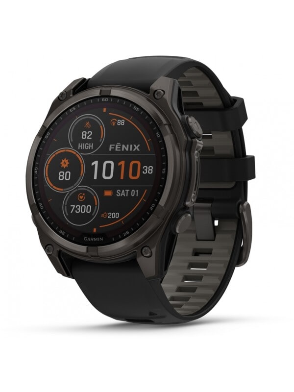 Garmin 010-02906-11 Fenix 8 – 47 mm Solar Herren Uhr