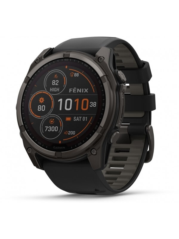 Garmin 010-02907-11 Fenix 8 – 51 mm Solar Herren Uhr