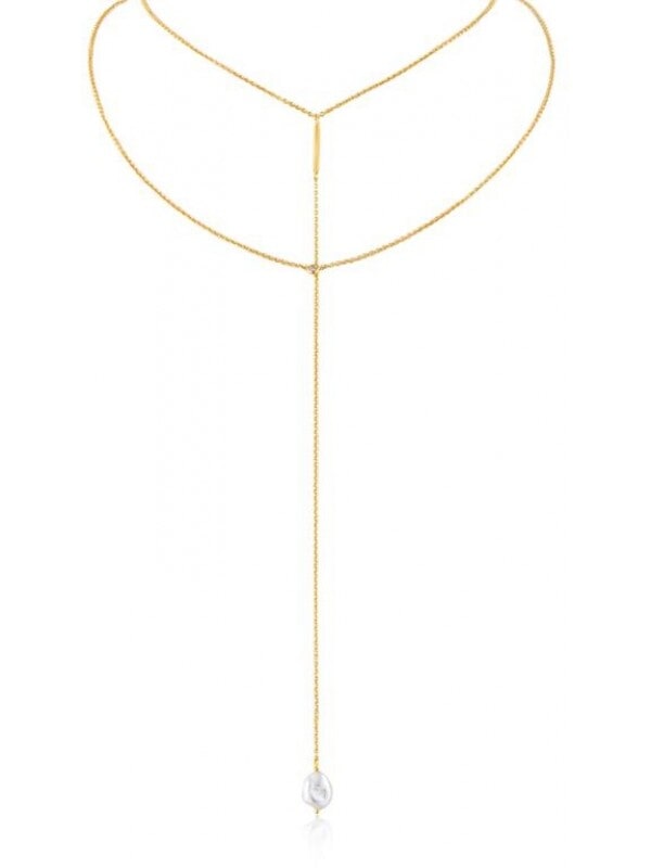 Ania Haie AH N019-01G Pearl Of Wisdom Damen Halskette
