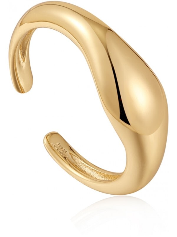 Ania Haie AH R044-02G Making Waves Damen Ring