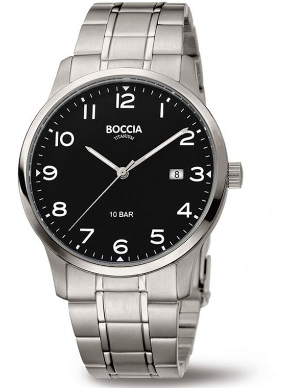 Boccia Titanium 3621-01 Herren Uhr