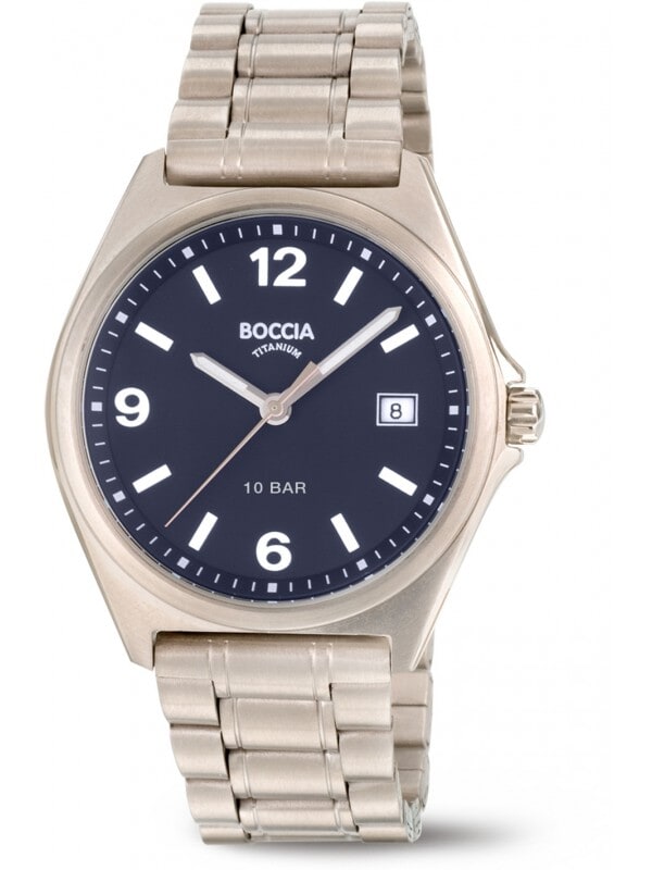 Boccia Titanium 3663-02 Herren Uhr