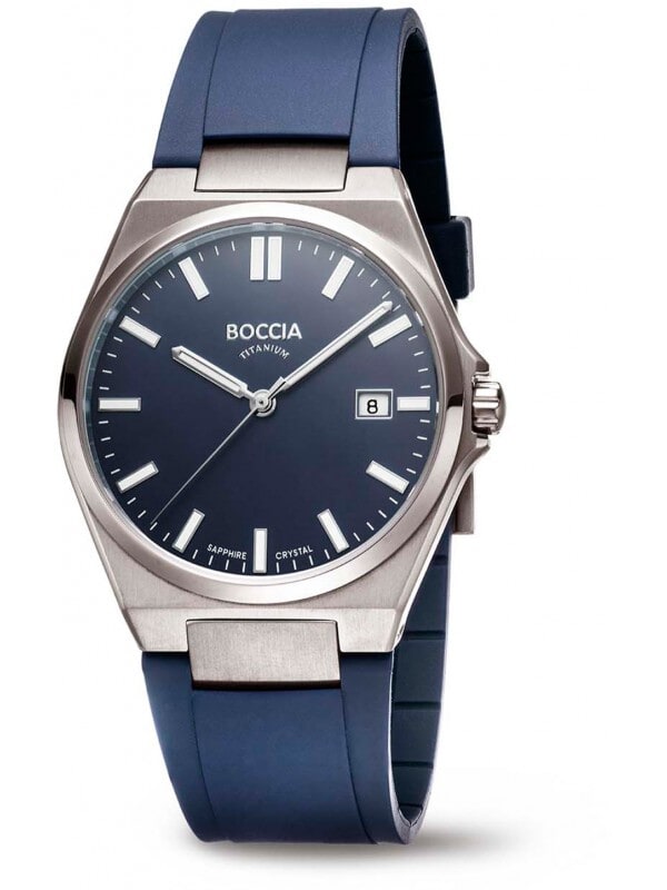 Boccia Titanium 3667-01 Herren Uhr