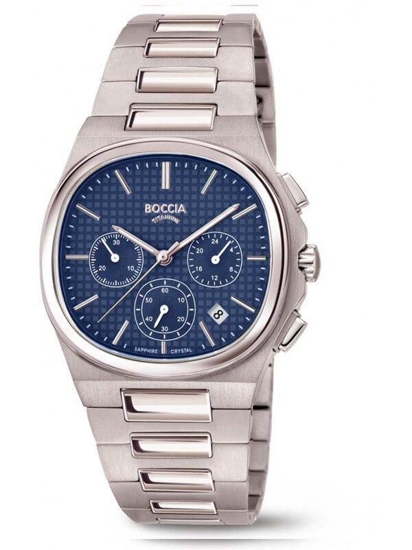 Boccia Titanium 3740-01 Herren Uhr