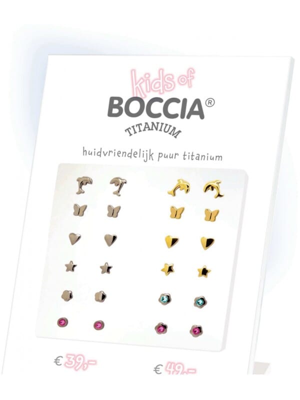 Boccia Titanium 933 0B11NL-SET Kinder Ohrringe
