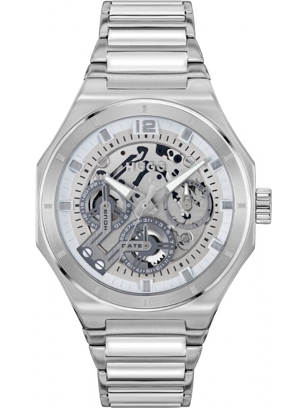 HUGO HU1530377 #GRAIL SKELETON Herren Uhr